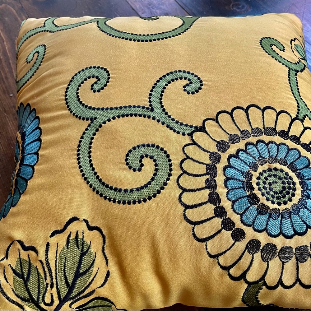 J.Queen NY Square Throw Pillow